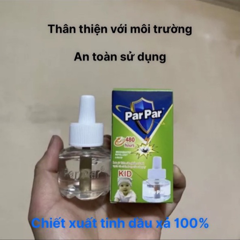 Combo 10 chai tinh dầu parpar loại 480