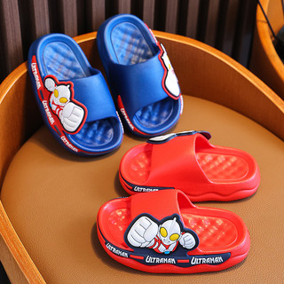 Dép lê bé trai đế mền hình siêu nhân cho bé từ 2 đến 8 tuổi