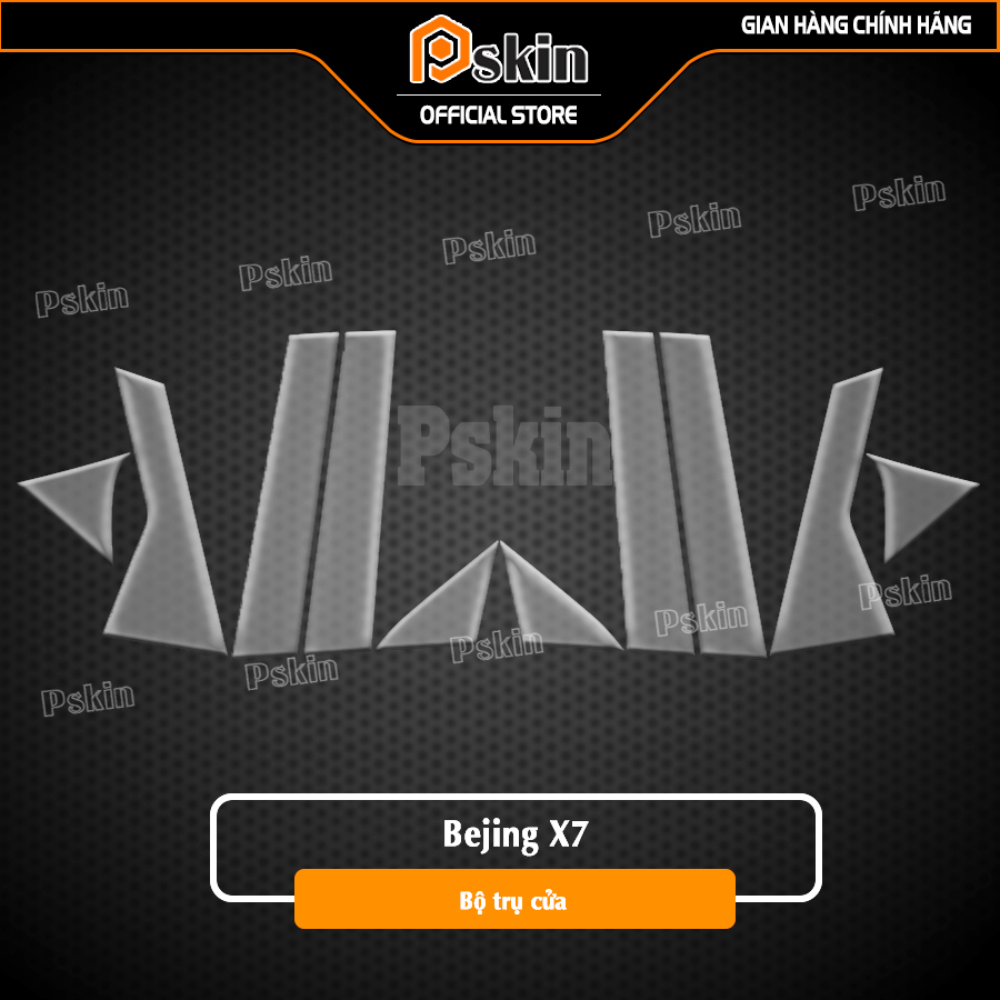 Miếng dán PPF bảo vệ Trụ cửa  Bejing X7 chống xước, che mờ vết xước.