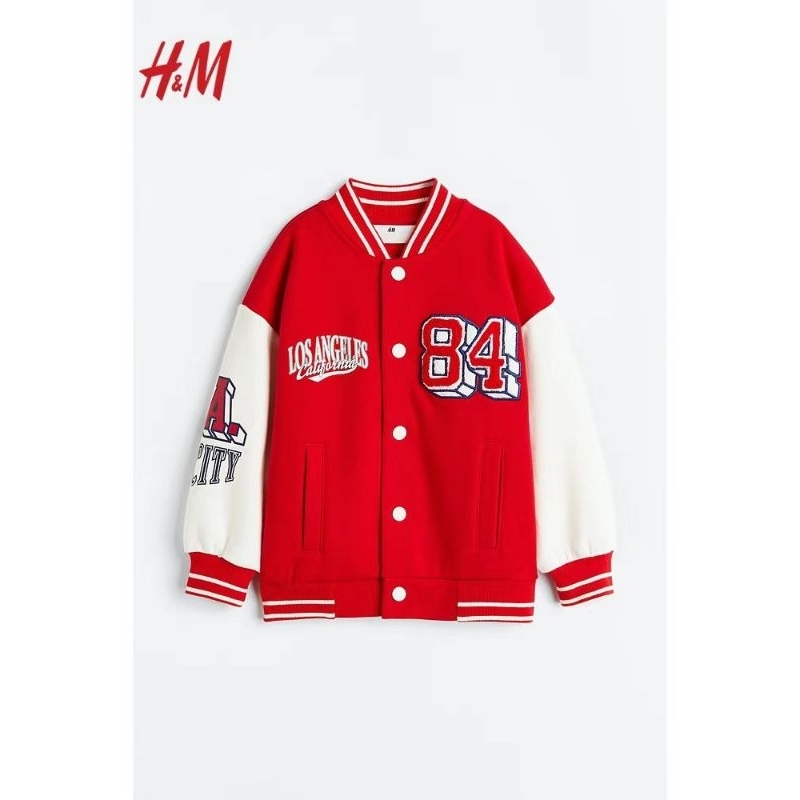 Áo bomber h.m dư xịn bé trai 2-10y
