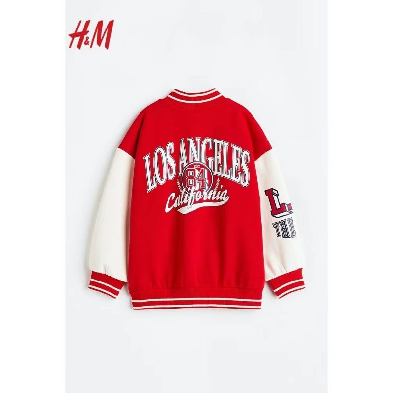 Áo bomber h.m dư xịn bé trai 2-10y