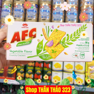 Bánh Dinh Dưỡng AFC 86g (Vị Lúa Mì, Vị Rau)
