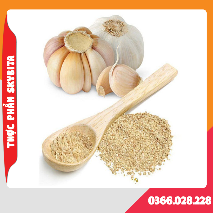 Bột tỏi nguyên chất, bột tỏi dạng hạt [100gr, 200gr, 300gr]