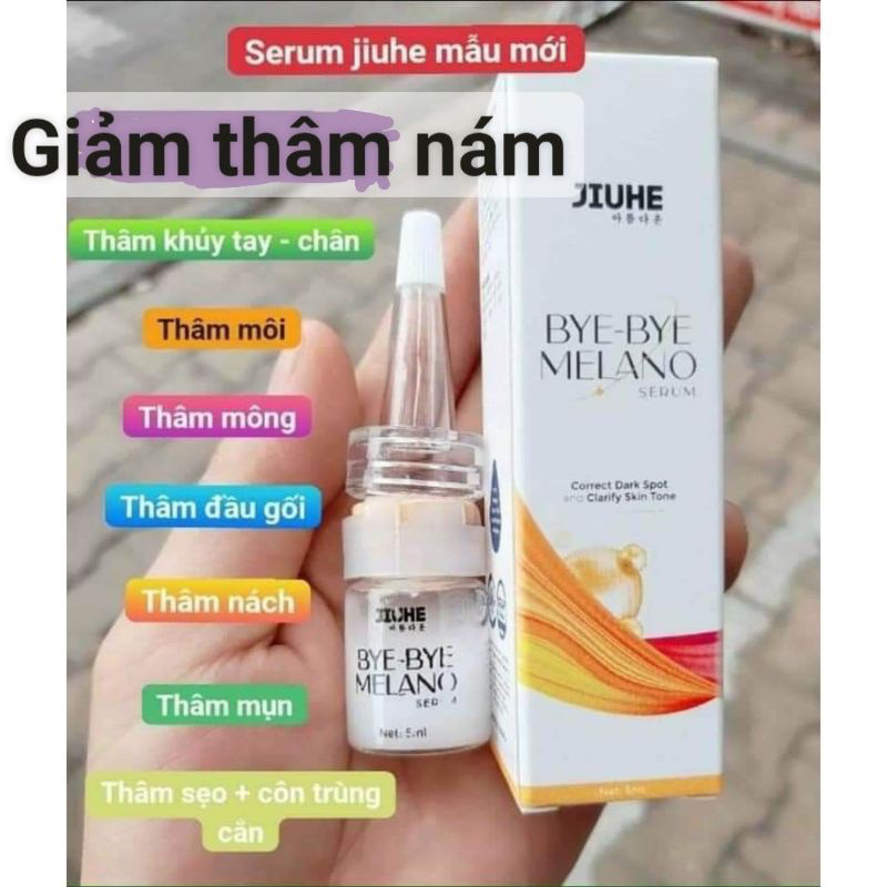 Serum giảm thâm Jiuhe Bye-Bye Melano 5ml - Mỹ phẩm Thanh Tô