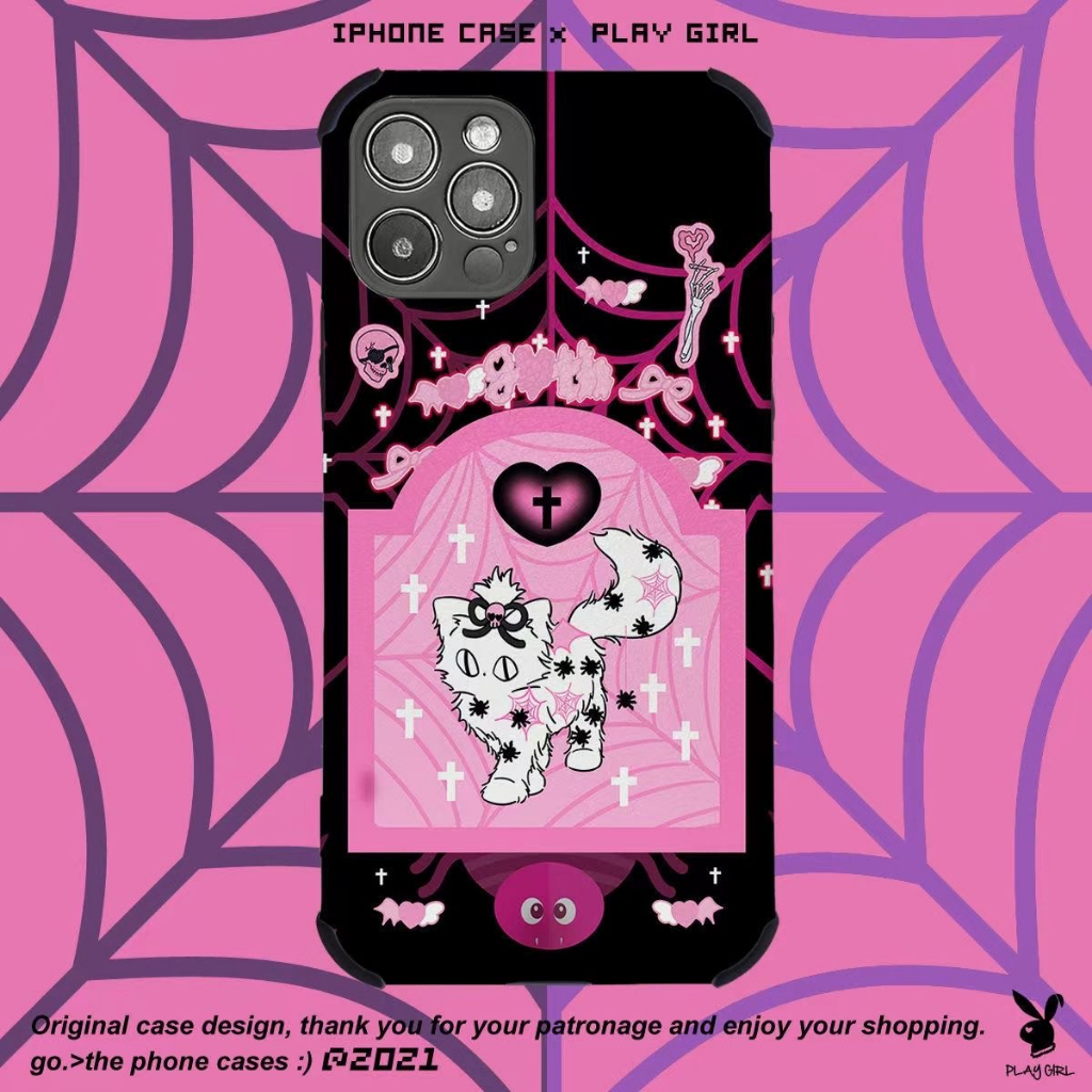 Ốp dẻo điện thoại cho iphone phong cách Anime, Gothic, Punk, Y2k FOOTMADE