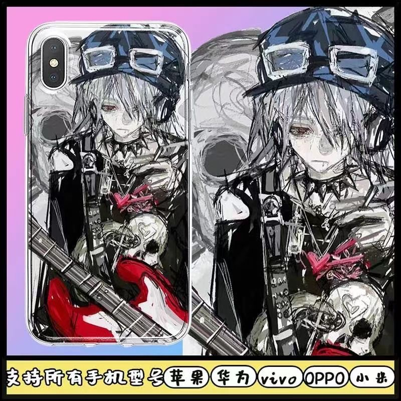 Ốp dẻo điện thoại cho iphone phong cách Anime, Gothic, Punk, Y2k FOOTMADE