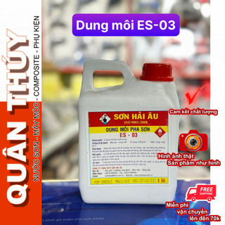 Dung môi pha loãng sơn Hải Âu Epoxy ES-03 (1L vs 300ml)