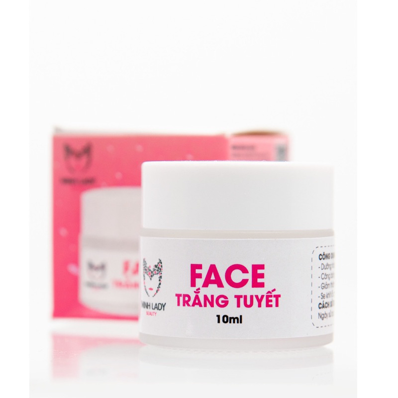 ▪️Kem Face Trắng Tuyết Minh Lady_Chất Kem Sữa Chua_Thoa Trắng Liền