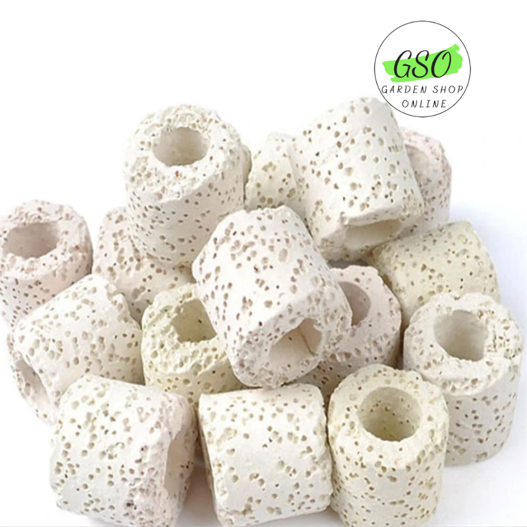 100 GRAM Sứ Viên Lọc Nước Hồ Cá Tép, Thuỷ Sinh -Tạo Chỗ Trú Cho Vi Sinh nhiều mẫu