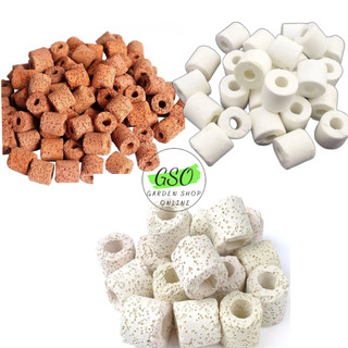 100 gram sứ viên lọc nước hồ cá tép, thuỷ sinh -tạo chỗ trú cho vi sinh nhiều mẫu