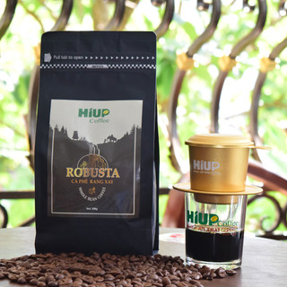 Cà Phê Rang Xay Robusta (500gr) HiupCoffee
