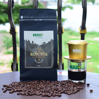 Cà Phê Rang Xay Robusta (500gr) HiupCoffee