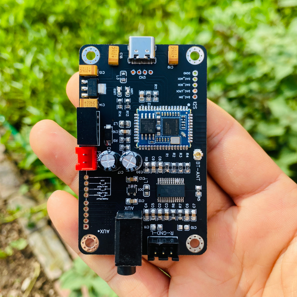 Mạch giải mã Bluetooth APTX QC 3034 5.0 kèm chip DAC PCM5121