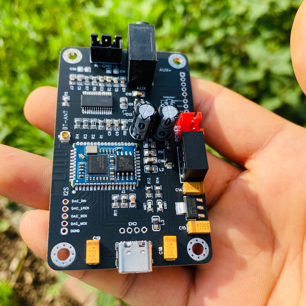Mạch giải mã Bluetooth APTX QC 3034 5.0 kèm chip DAC PCM5121