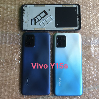 Bộ vỏ / nắp lưng /sườn máy vivo y15s / y15a zin