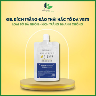 Gel kích trắng đào thải hắc tố da VRSTI - VRSTI loại bỏ sợi bã nhờn trên da, làm sạch da lấy đi lớp da sần, kích trắng,
