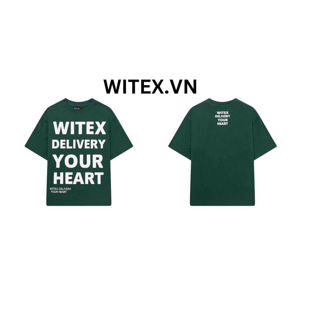 Áo thun, áo phông  Witex tay lỡ from rộng unisex dành cho nam nữ