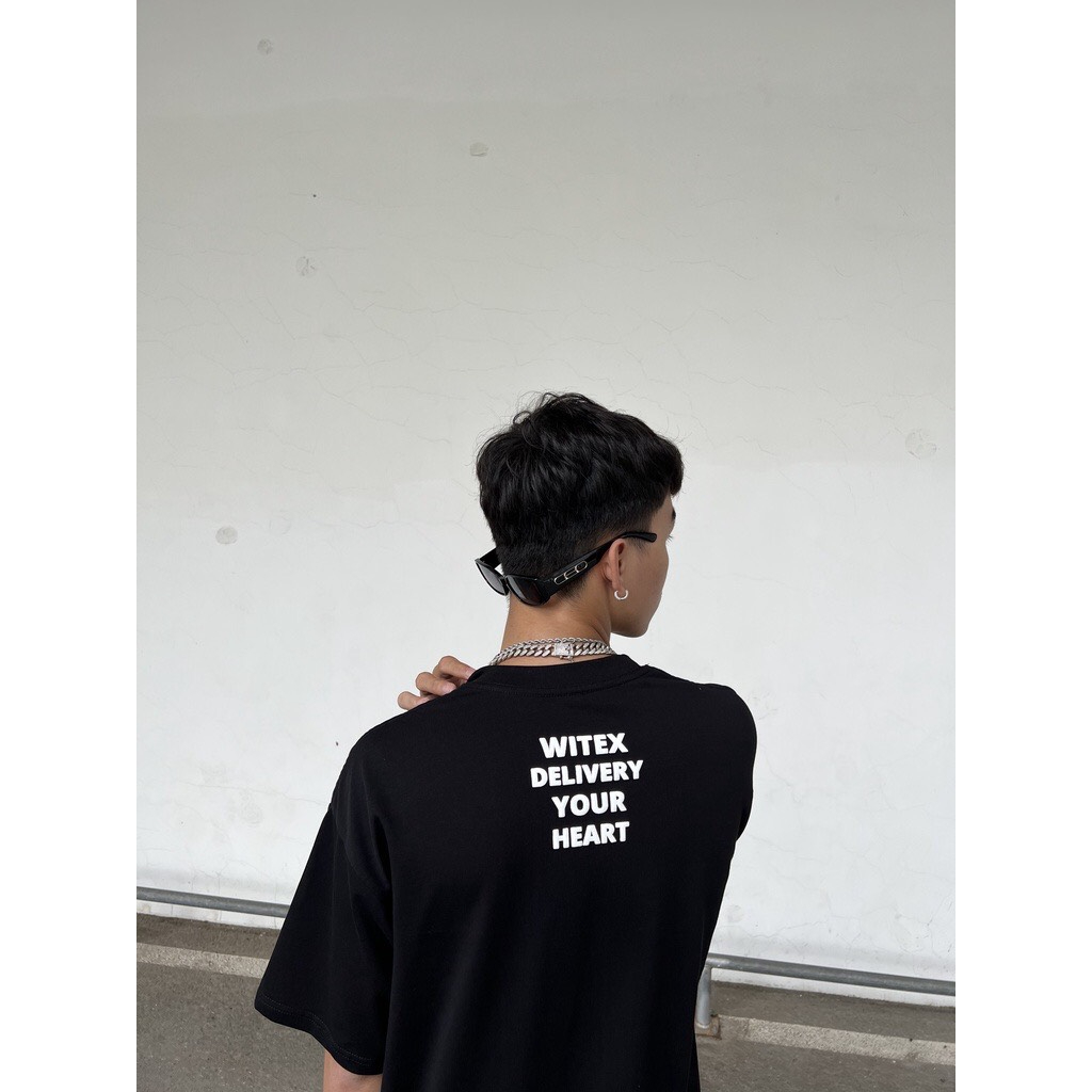 Áo thun, áo phông  Witex tay lỡ from rộng unisex dành cho nam nữ