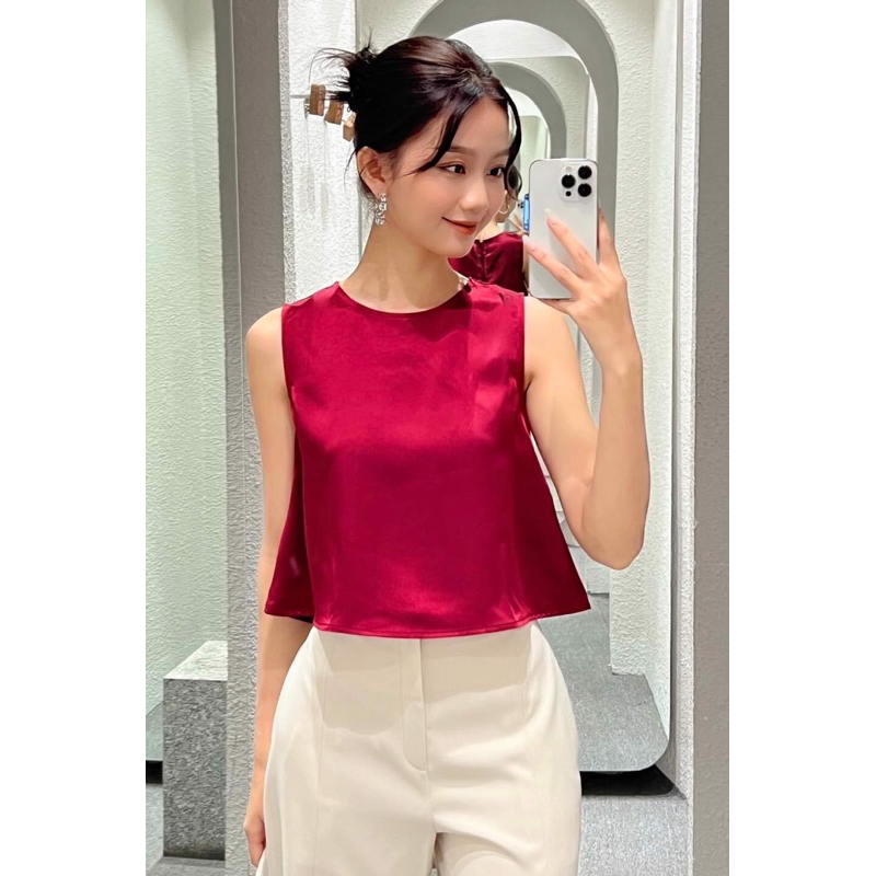 Áo sát nách croptop - Everluxe