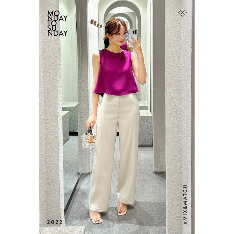 Áo sát nách croptop - Everluxe