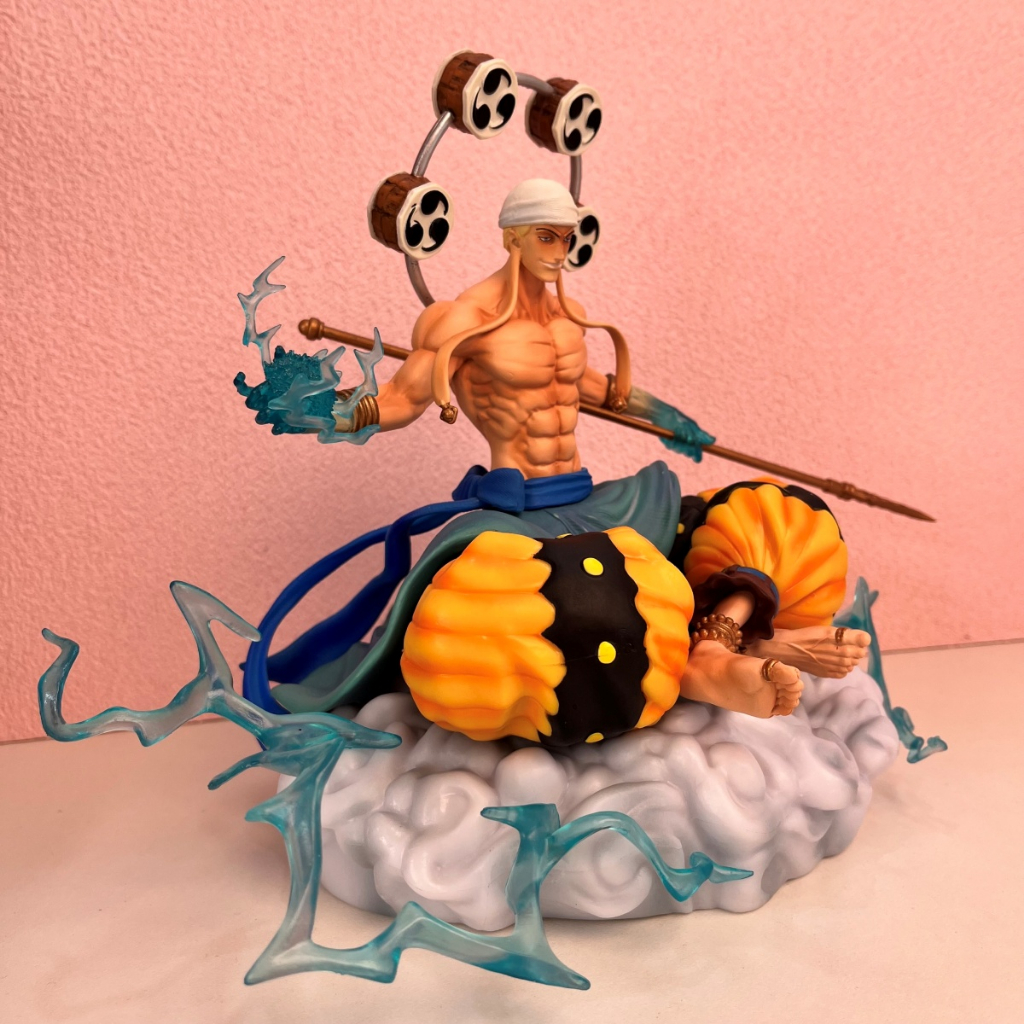 [Hàng Hot] Mô hình nhân vật thần sấm Enel hộp màu Có Led siêu nét - mô hình one piece - GaGa Mô Hình