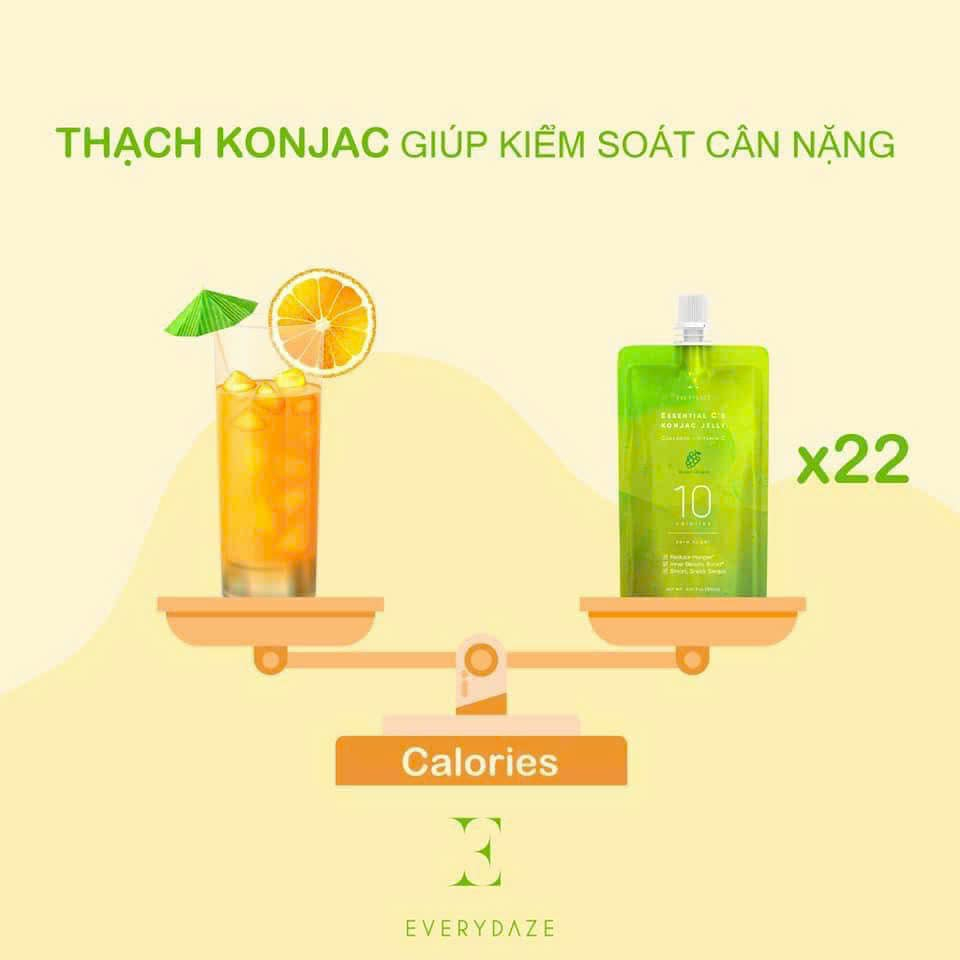 Thạch Konjac Jelly hỗ trợ giữ dáng