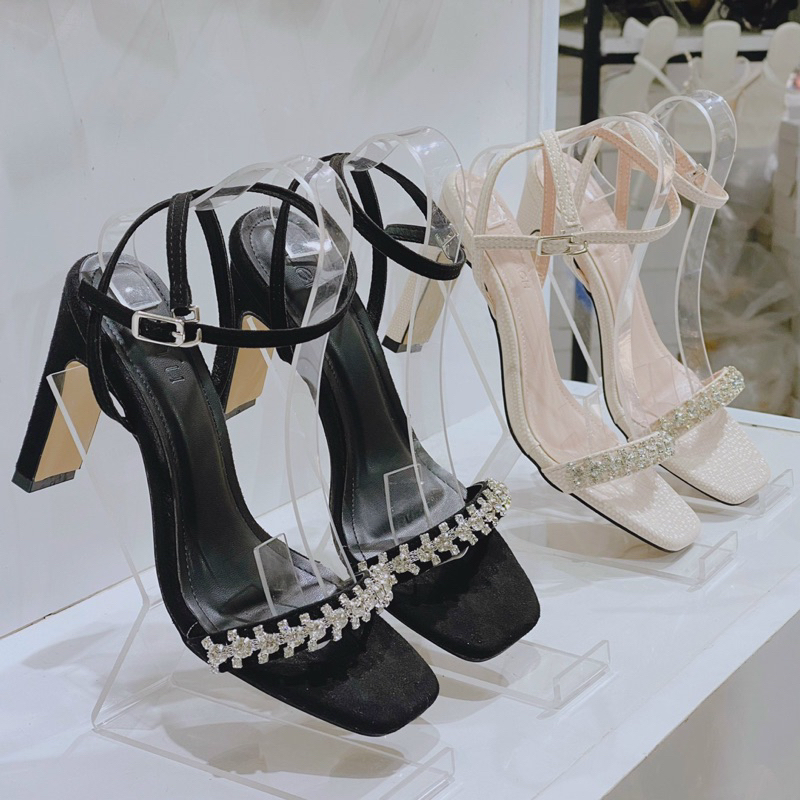 Gót Vuông Sandal Gài Dây (G1127,G1128)