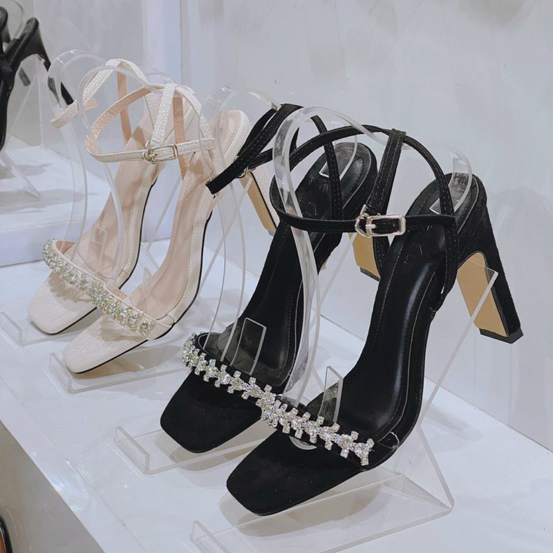 Gót Vuông Sandal Gài Dây (G1127,G1128)