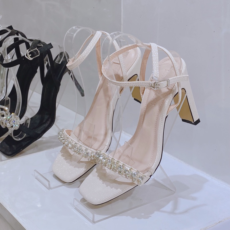 Gót Vuông Sandal Gài Dây (G1127,G1128)