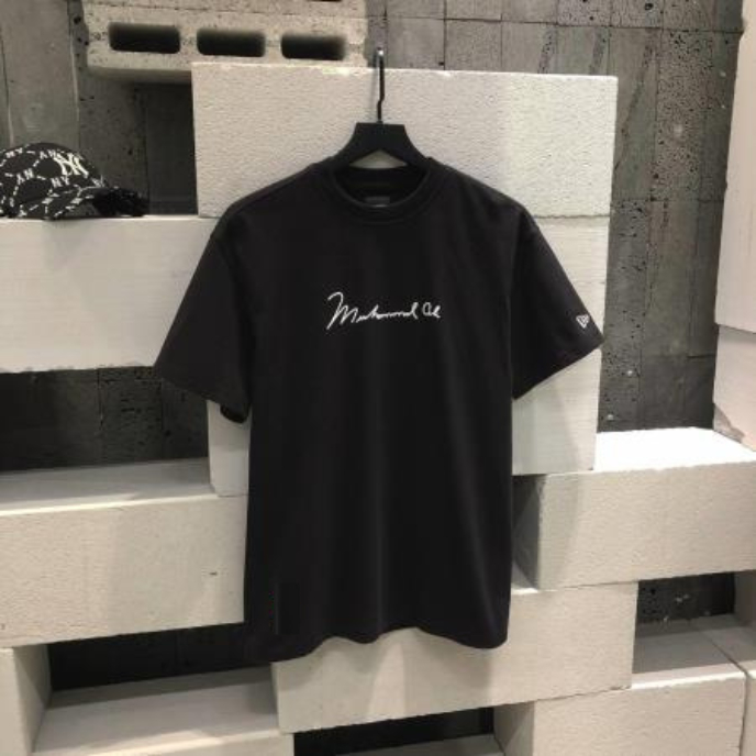 Áo thun New.Era black Unisex nam nữ Cotton oversize form rộng  NE01
