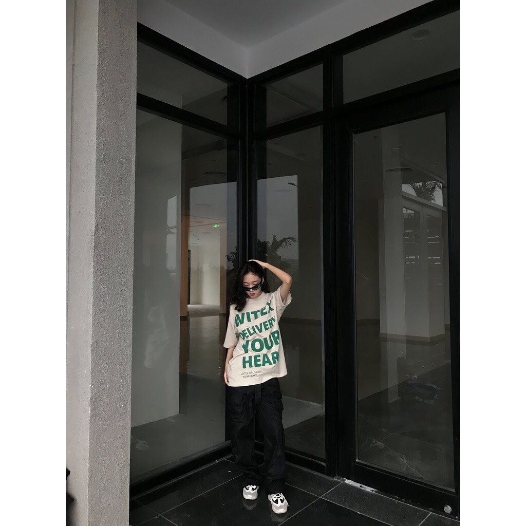 Áo thun, áo phông  Witex tay lỡ from rộng unisex dành cho nam nữ