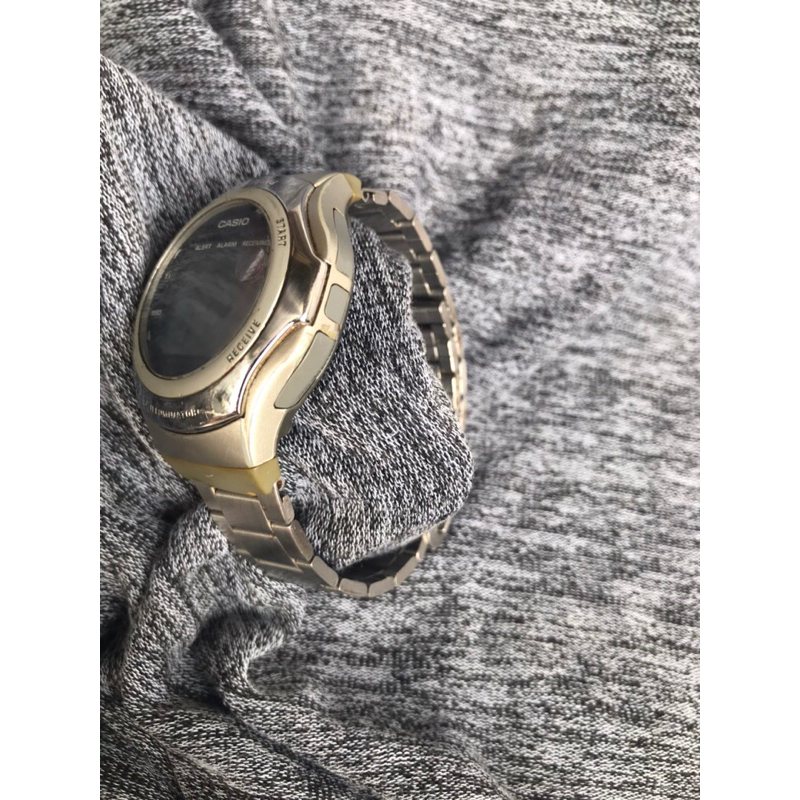 Đồng hồ điện tử nam casio dây thép size 42mm