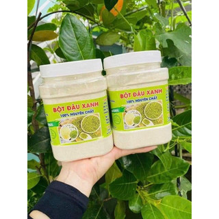 Hộp 500g Bột đậu xanh nguyên chất, chuẩn xịn