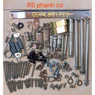 Full bộ ốc xe wave 100 + wave rs 95% tiêu chuẩn honda