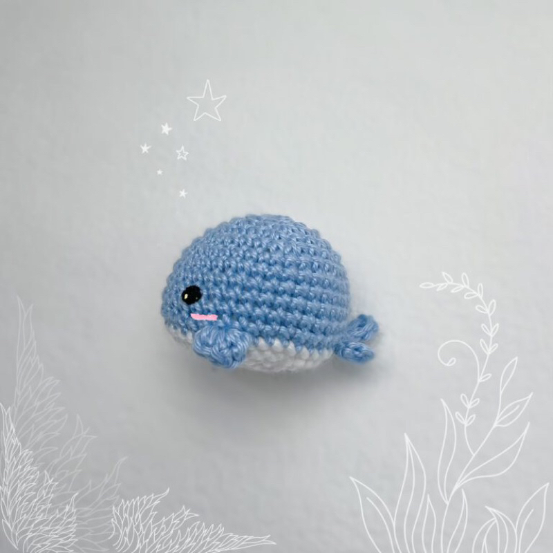 Móc khoá cá heo 🐬 mini nhiều màu