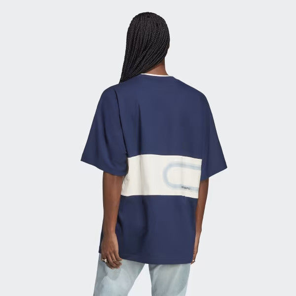 ÁO ADIDAS BLOKEPOP TEE NIGHT INDIGO IP7168
