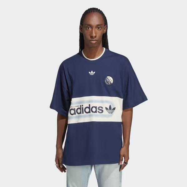 ÁO ADIDAS BLOKEPOP TEE NIGHT INDIGO IP7168