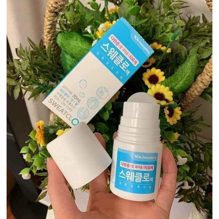 Lăn khử mùi Kwangdong Sweatclor 30ml Hàn Quốc.ALYA