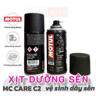 Xịt dưỡng sên motul mc c2 care chain lube road