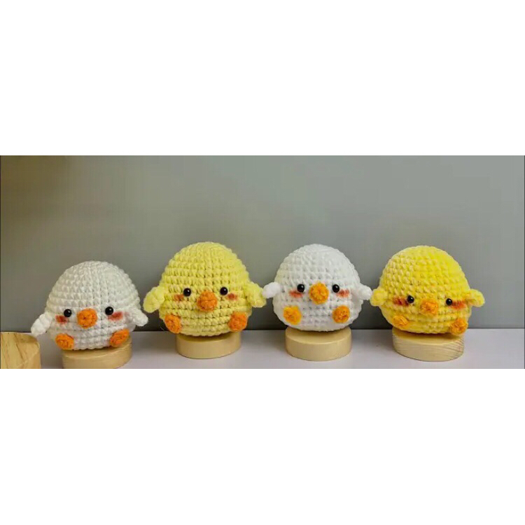 🐣Combo 4 con vịt béo decor trang trí bàn làm việc