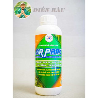 Dr Park Hàn Quốc Men Ủ E.M Gốc Tricho- Bacilus Chai 1 Lít- Phân Hủy Lúa Lộn - Rơm Rạ- Xác Bả Cá Tạp- Điền Râu