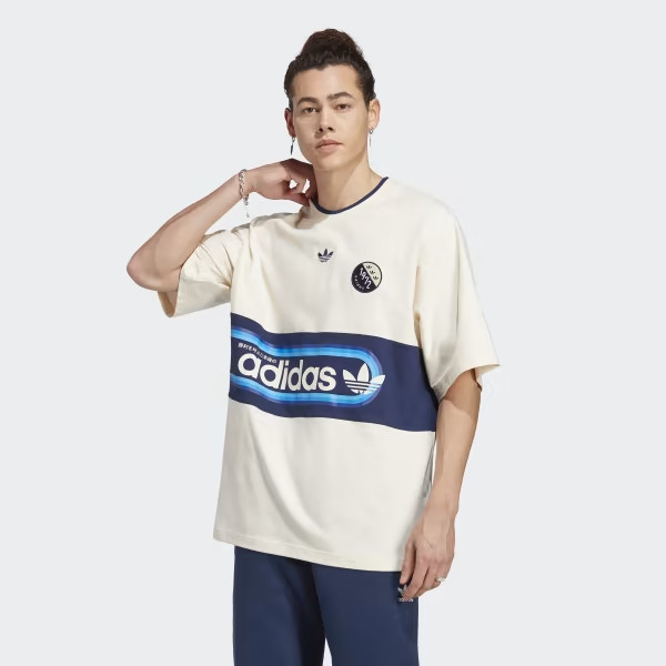 ÁO ADIDAS BLOKEPOP TEE WONDER WHITE IP7167