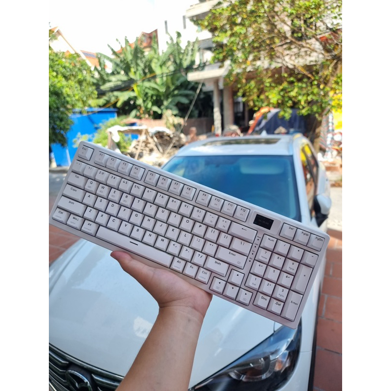 Bàn phím cơ monka 3075 - 3098 PRO mạch xuôi led rgb MÀN LCD không dây V2 | BigBuy360 - bigbuy360.vn