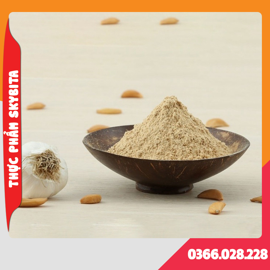 Bột tỏi nguyên chất, bột tỏi mịn túi [100gr, 200gr, 300gr]