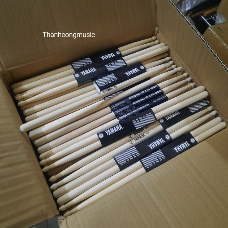 Dùi đánh trống yamaha 5A nhám giá rẻ