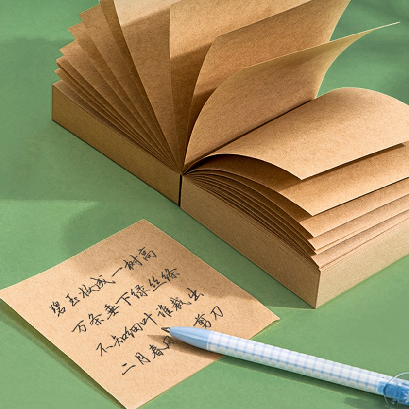 NB40 Giấy ghi chú 400 tờ giấy kraft