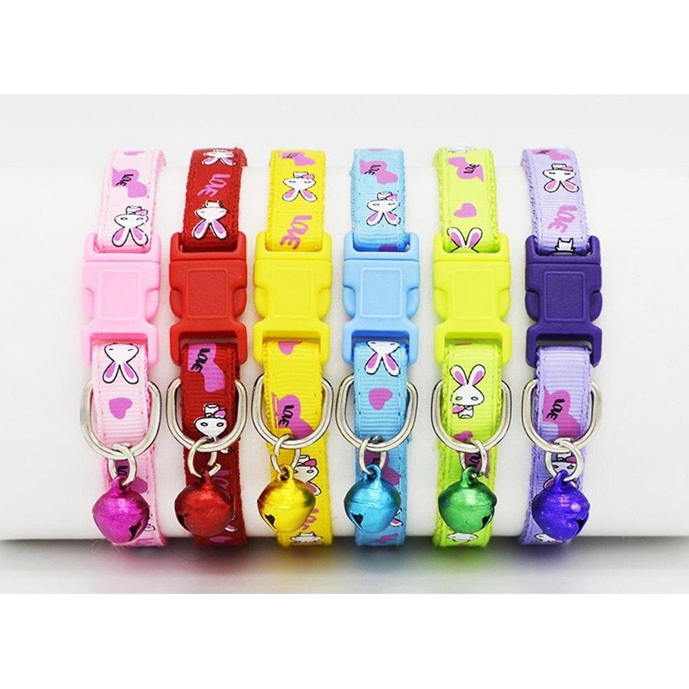 Vòng Cổ Chó Mèo 💝 Phản Quang Nhiều Màu Sắc Tươi Sáng💝FREE SHIP