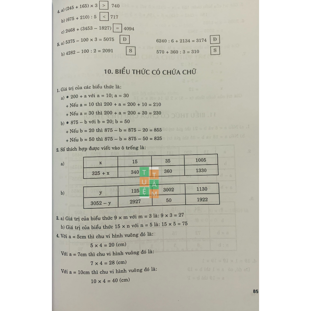 Sách - 500 bài toán cơ bản và nâng cao lớp 4