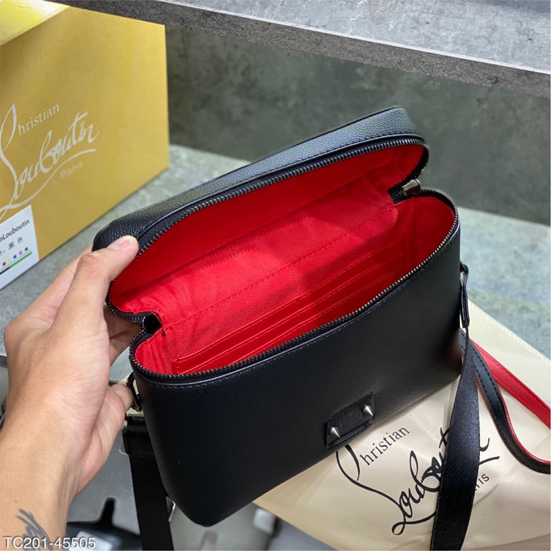 Túi chéo Lb.T da trơn hoạ tiết đơn giản lịch sự .new2023