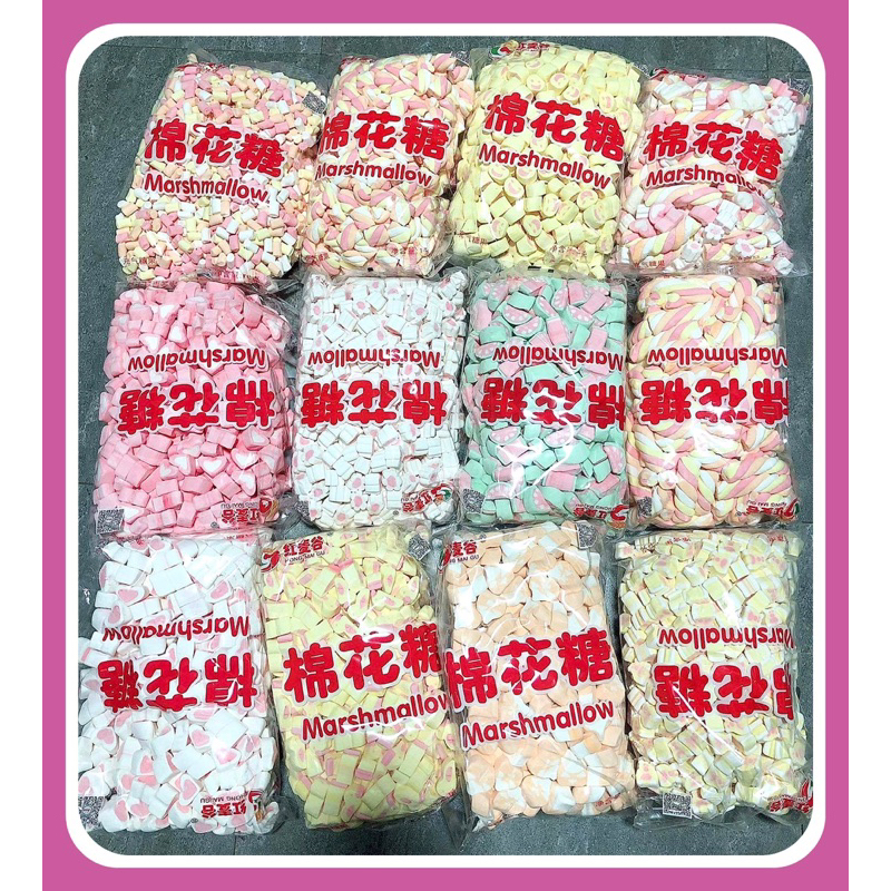 Kẹo bông Marshmallow Sỉ 5KG Chính Hãng